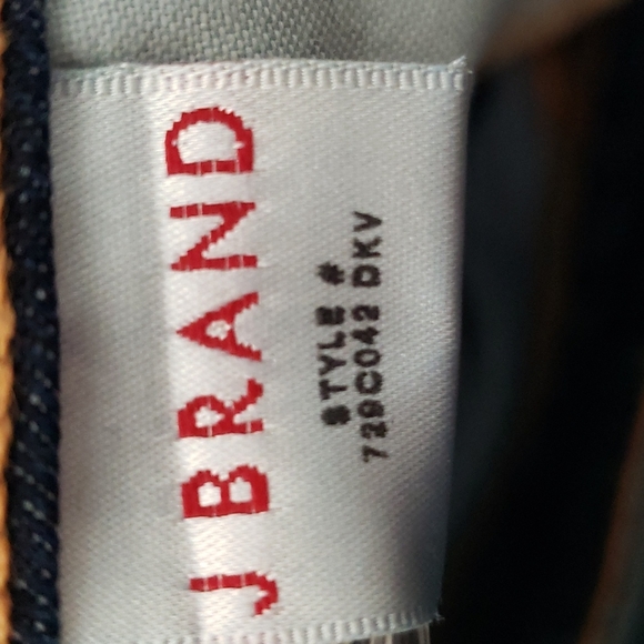 J BRAND BOOT CUT DARK VINTAGE WASH #729C042 SIZE 30 - Picture 9 of 9